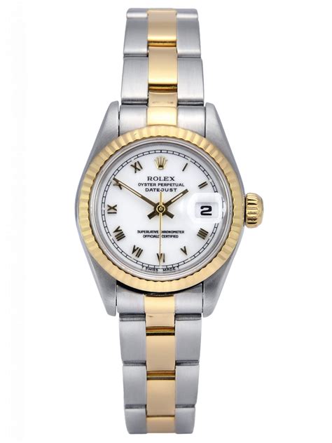 rolex datejust 69173 ladies watch.